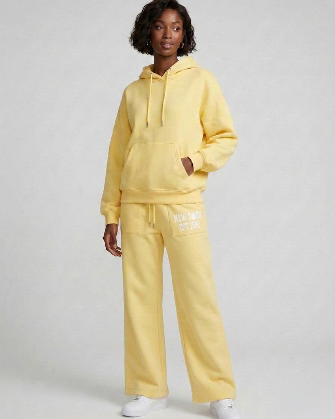 Lemon Hooded New York Suit
