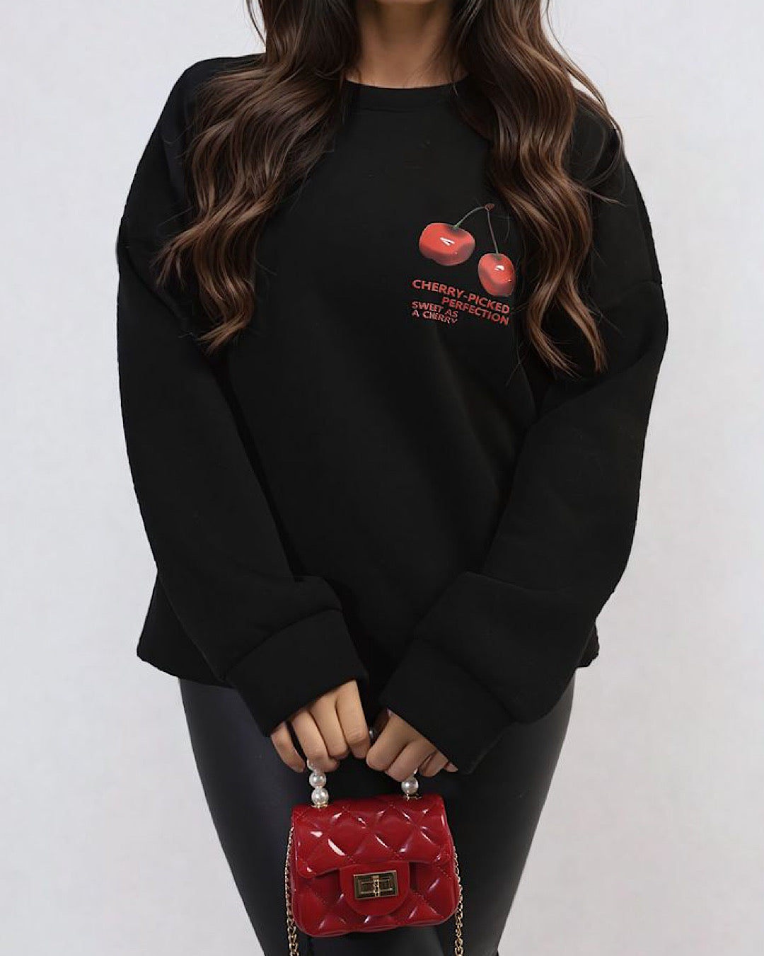 Black Cherry Perfection Sweatshirt