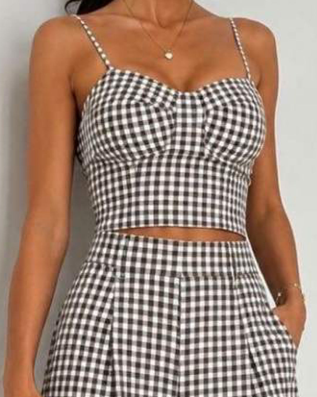 Gingham Check Co Ord Set