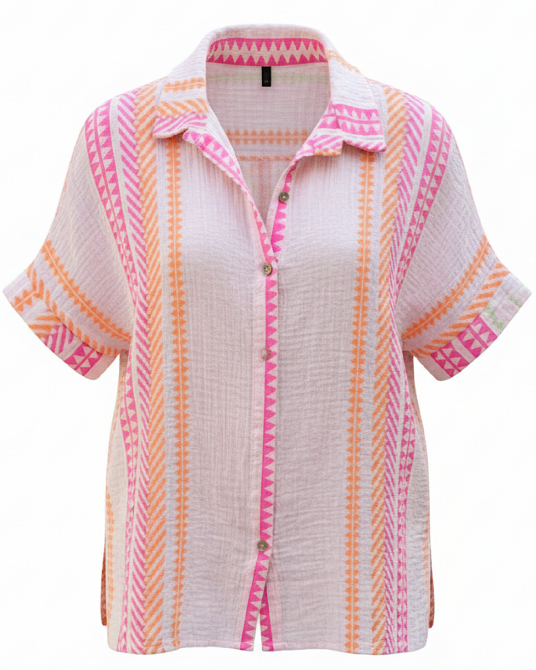 Cheesecloth Short Sleeve Shirt