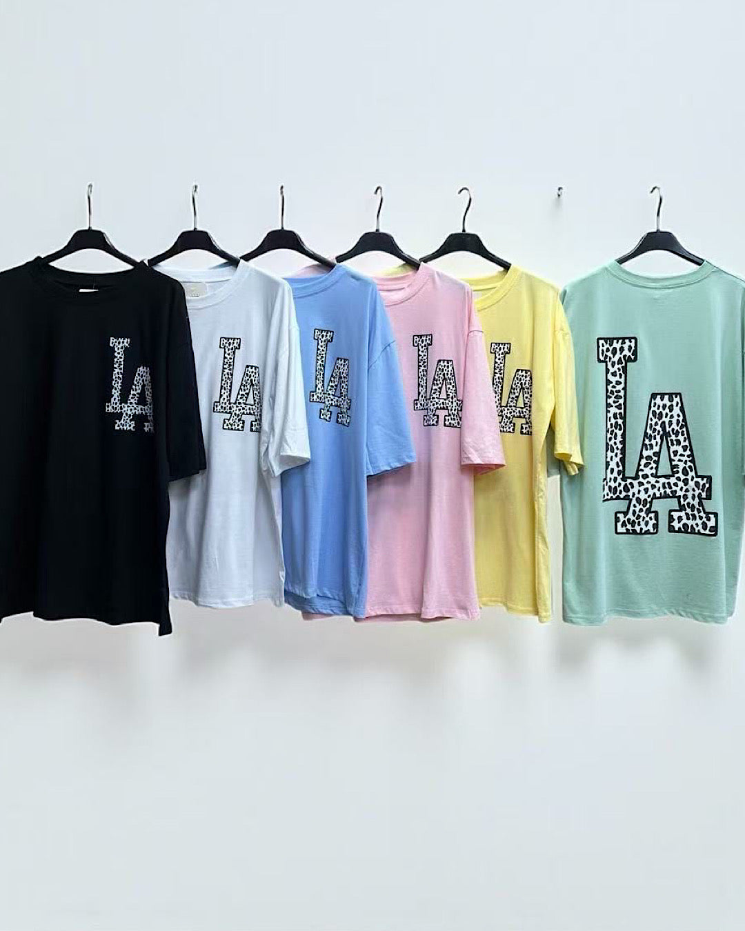 LA Oversized Pink Tee