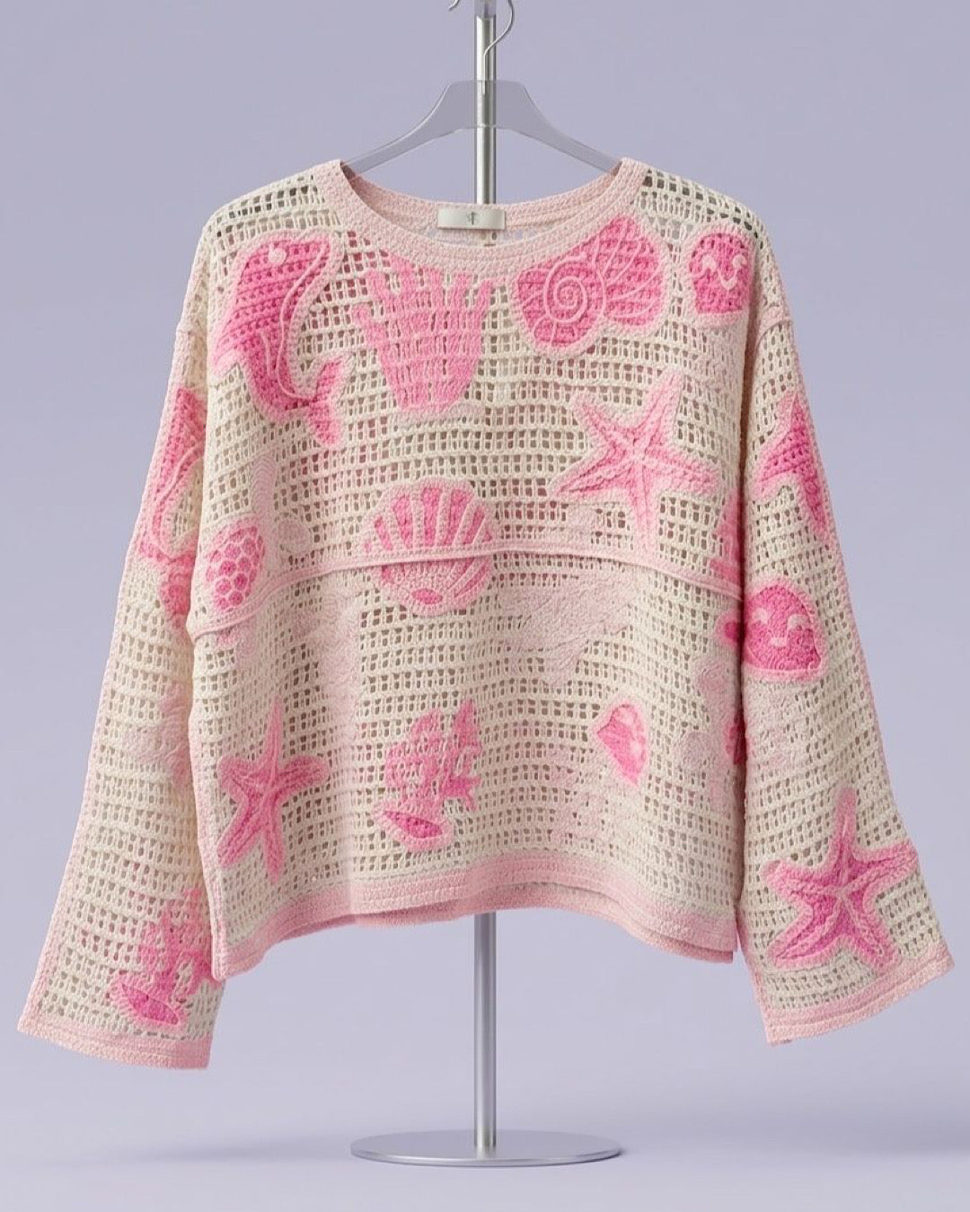 Pink Crochet Top