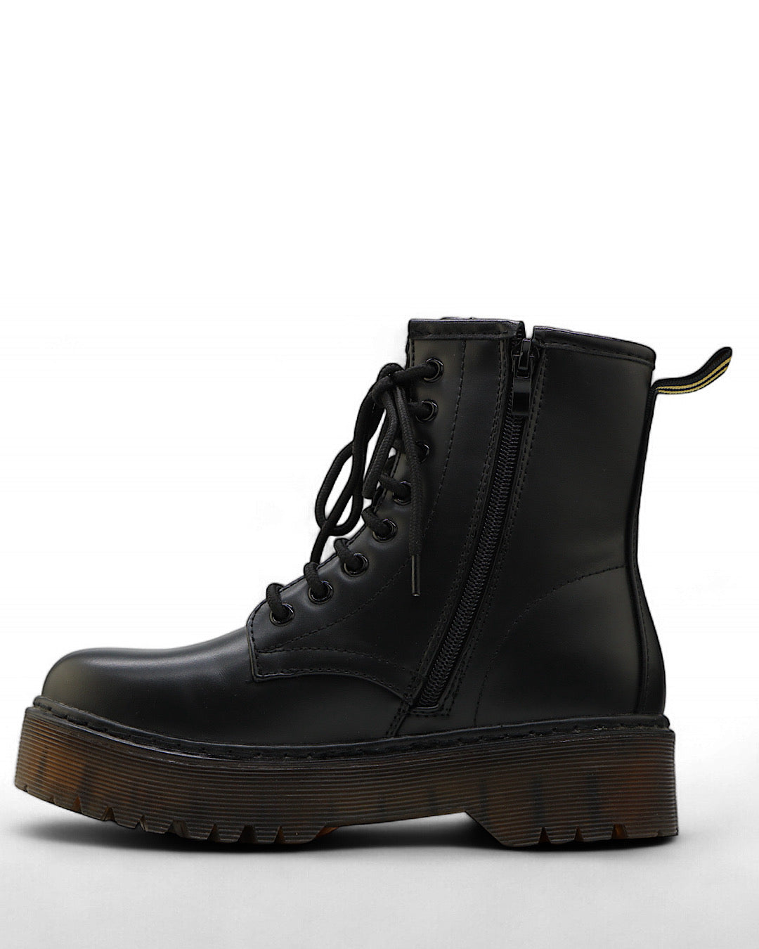 Black Chunky Flatform Boots