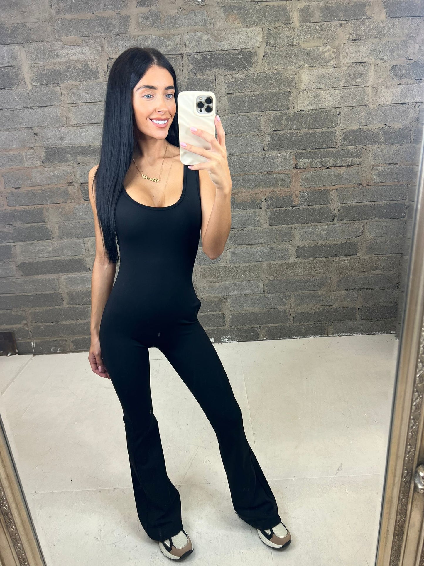 Black Wide Leg Jumpsuit