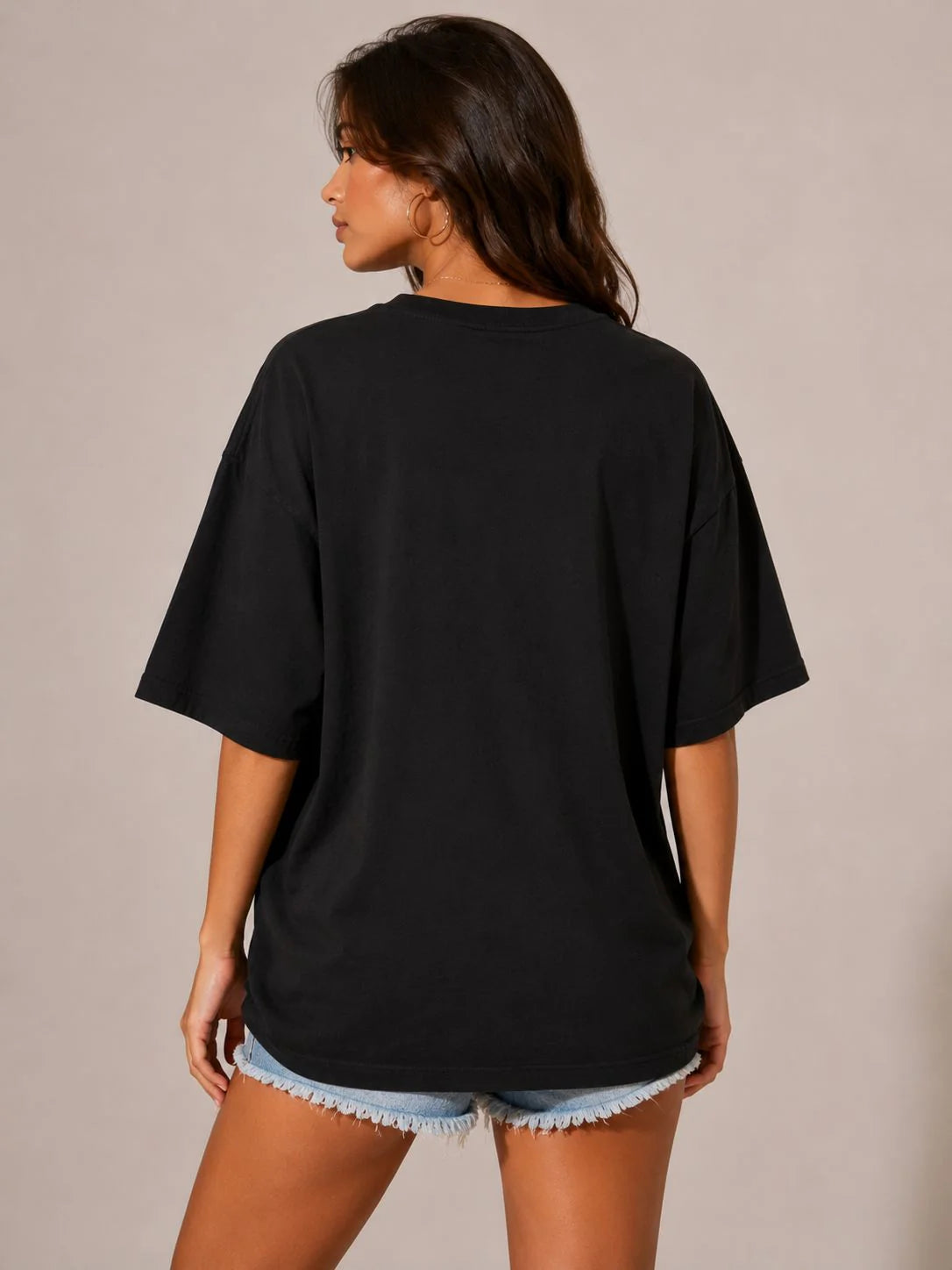 Black Bear Print Tee