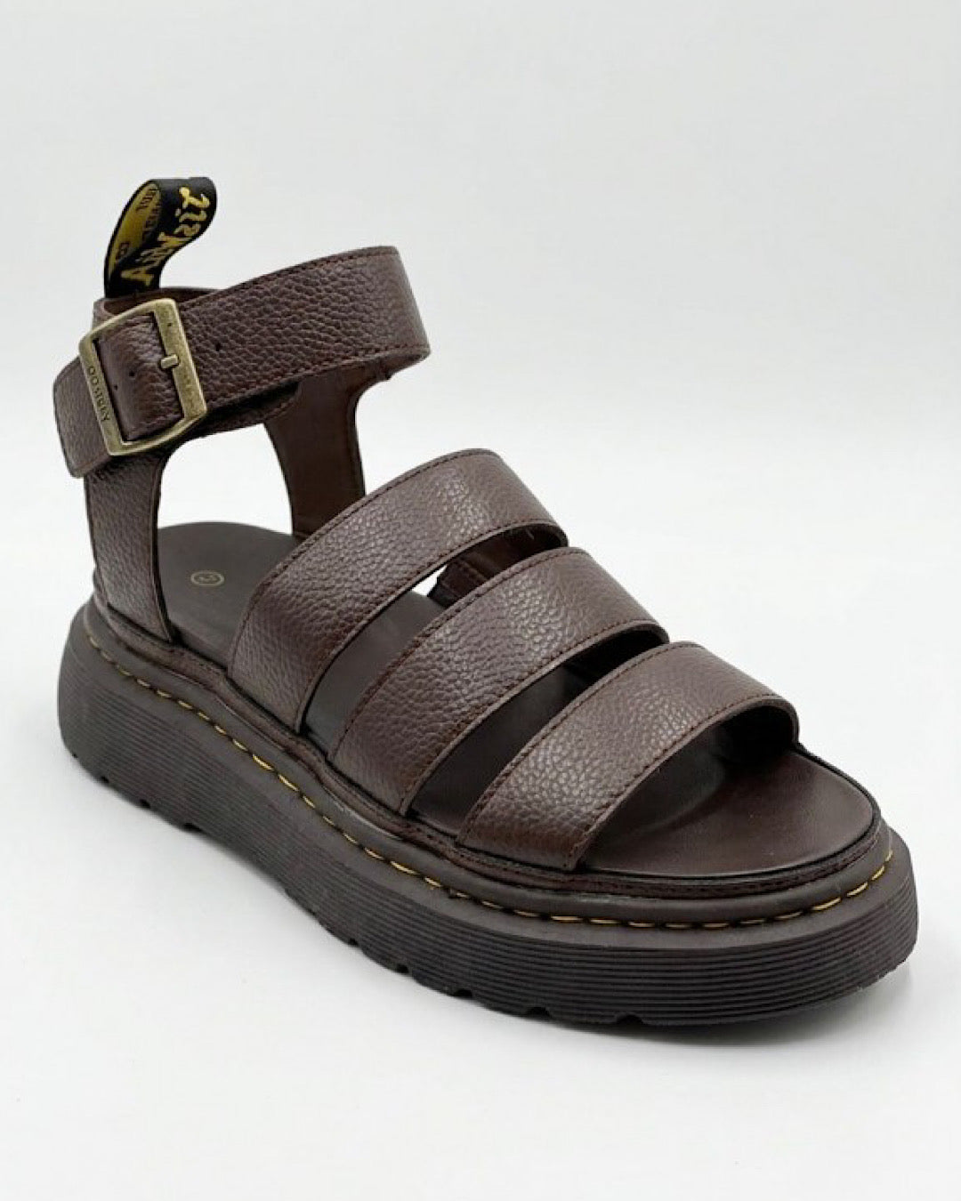 Chocolate Platform Strap Sandals
