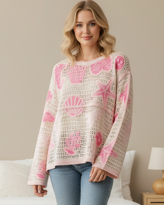 Pink Crochet Top