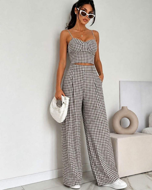 Gingham Check Co Ord Set