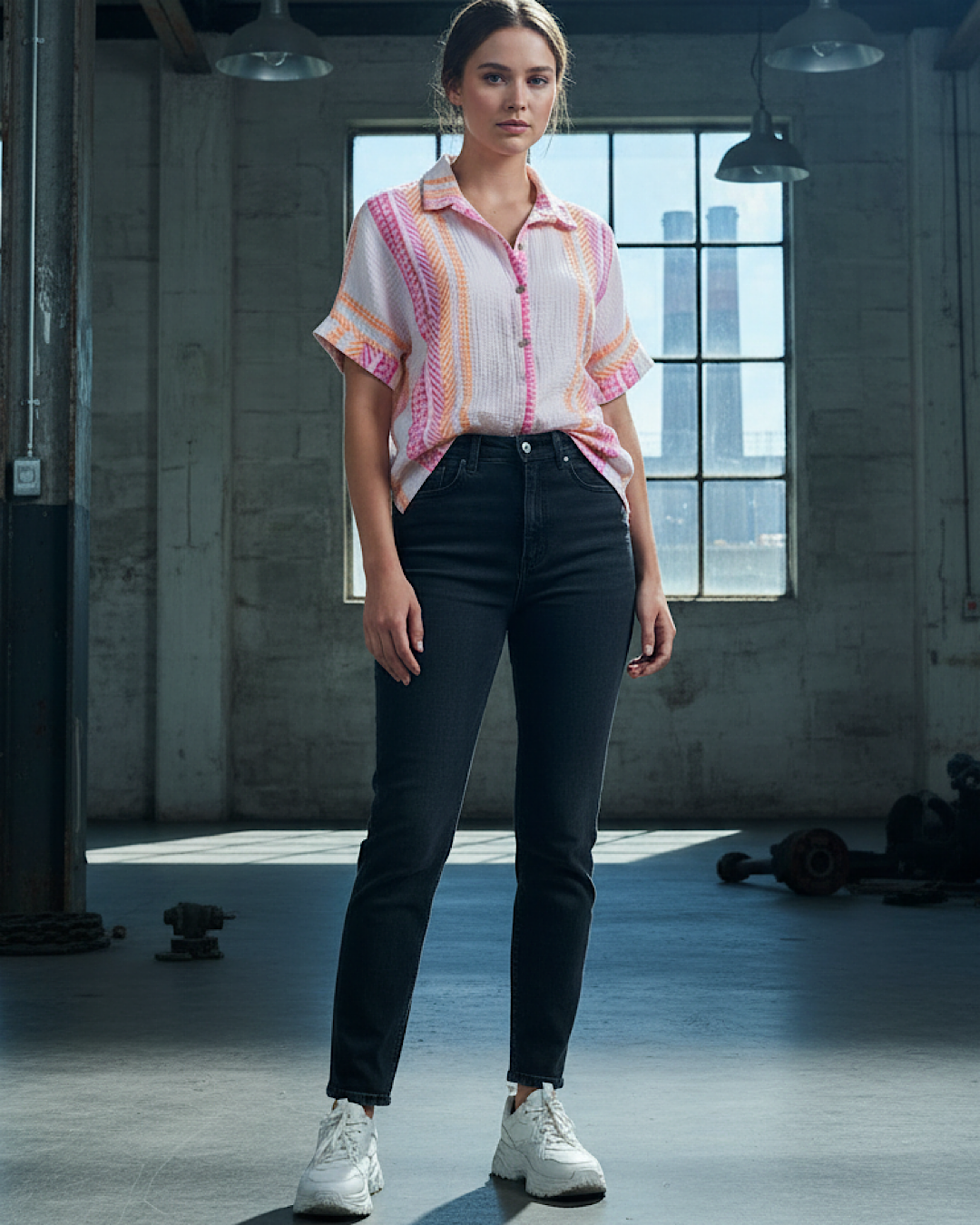 Cheesecloth Short Sleeve Shirt
