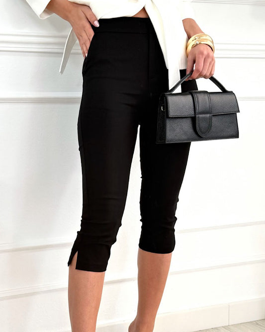 Black Capri Trousers
