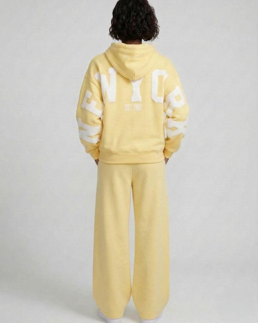 Lemon Hooded New York Suit