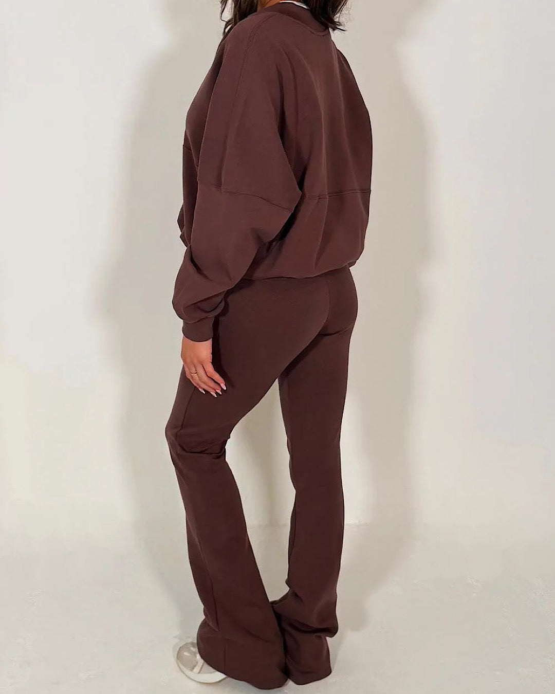 Chocolate Bomber Jacket and Joggers Suit