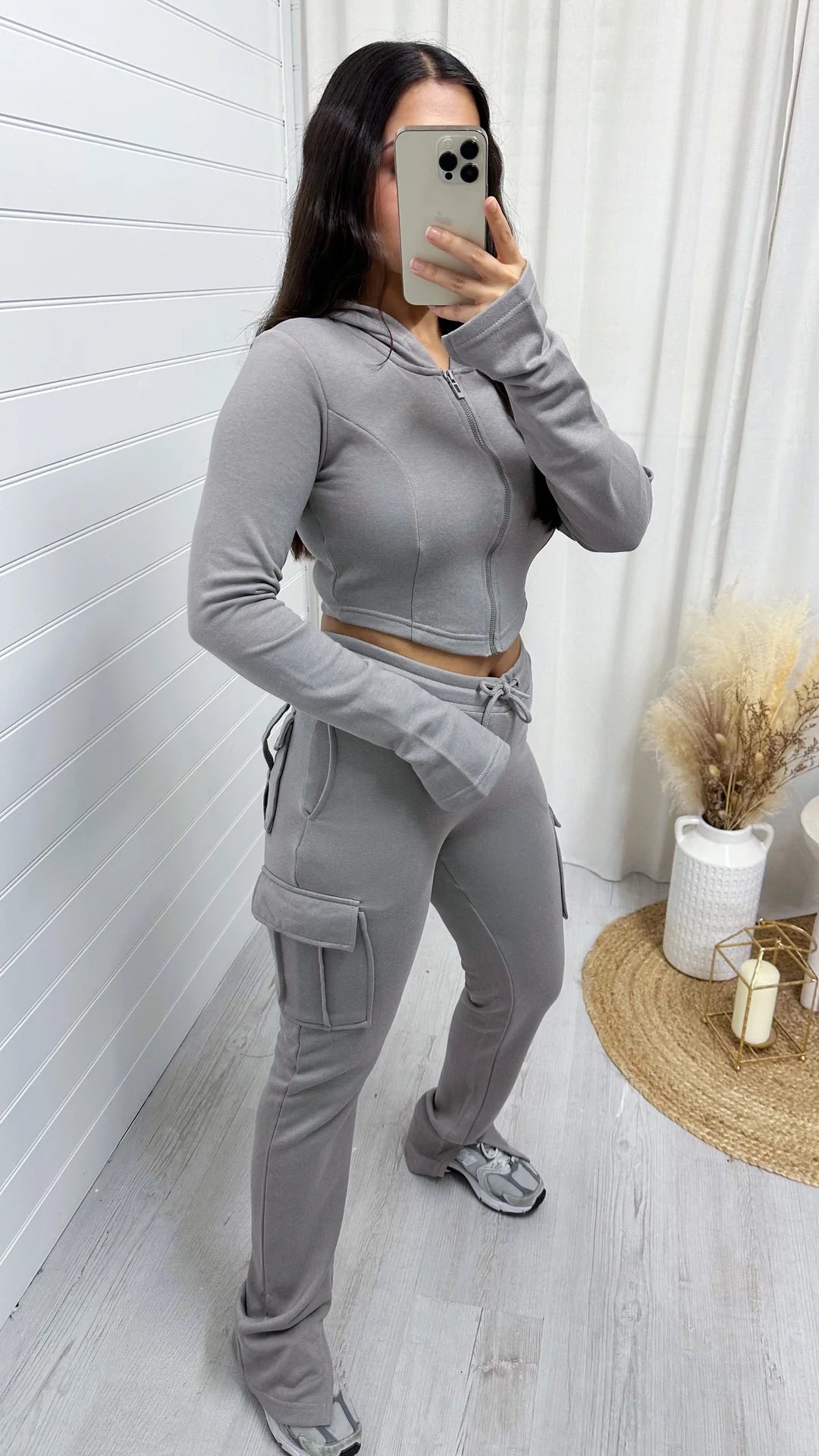 Cargo Pocket Hooded Suit