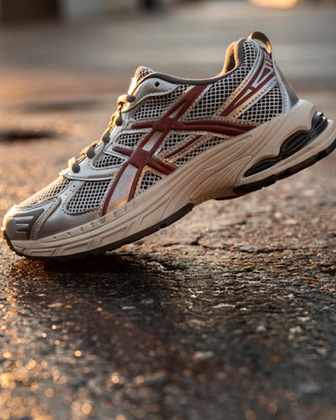 Silver Pink Chunky Lace Up Trainers