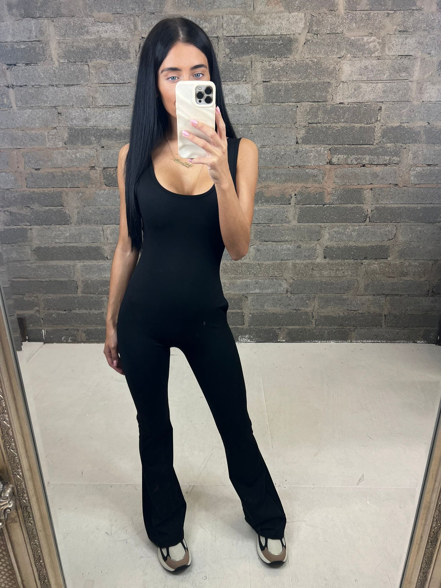 Black Wide Leg Jumpsuit