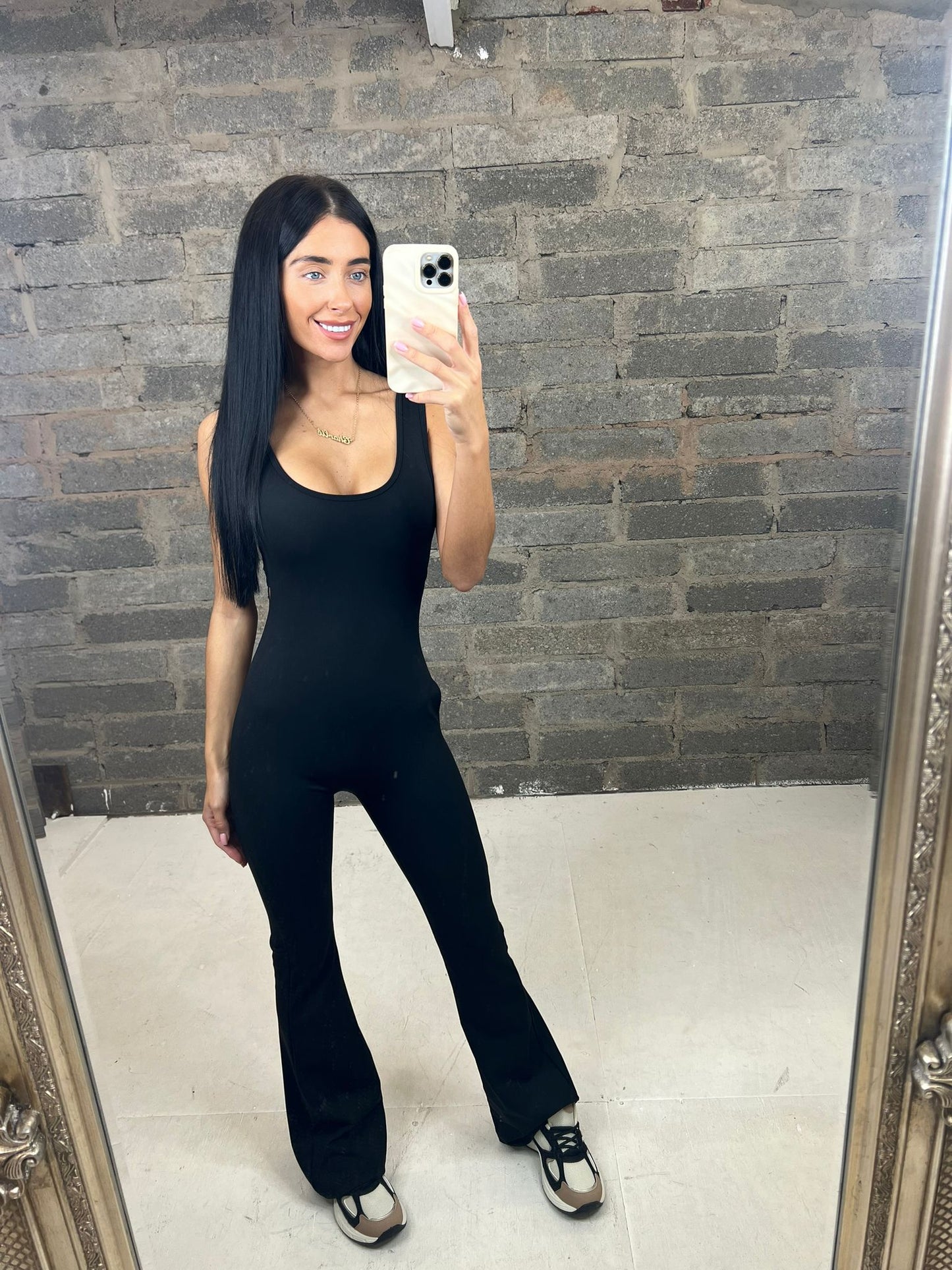 Black Wide Leg Jumpsuit