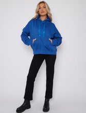 Royal Ruched Sleeve Hoody