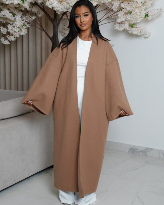 Camel Oversized Coat