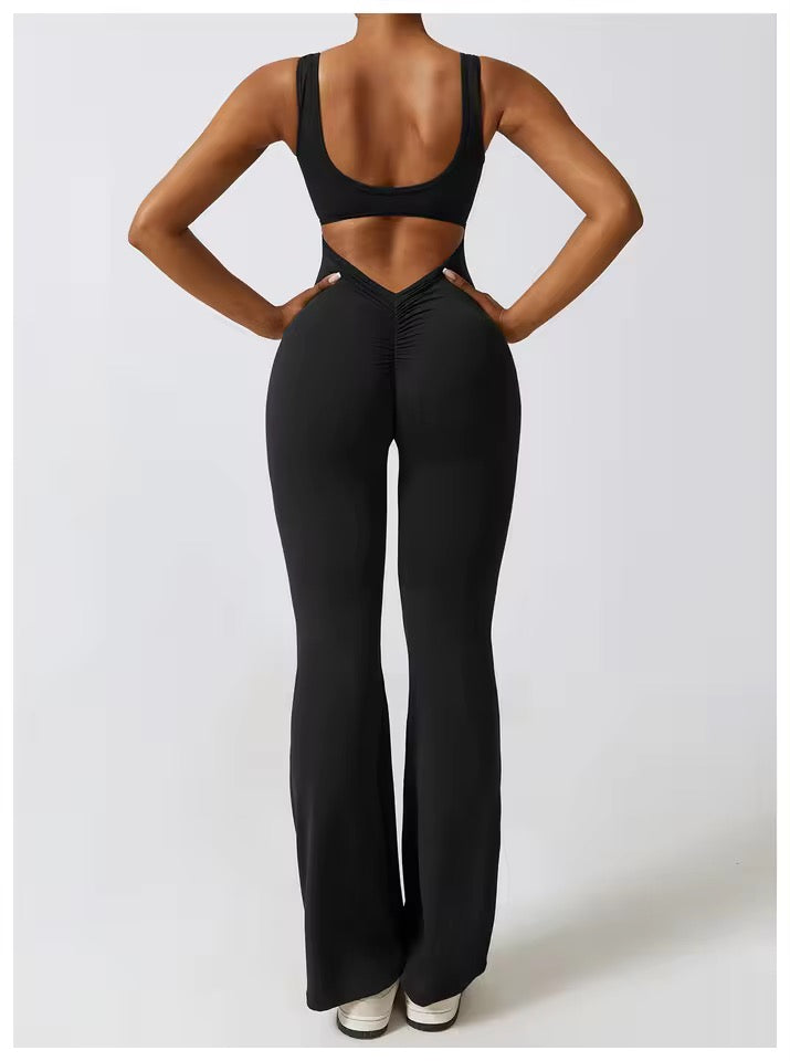 Black Wide Leg Jumpsuit