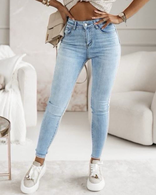 Skinny Stretch Light Blue Jeans