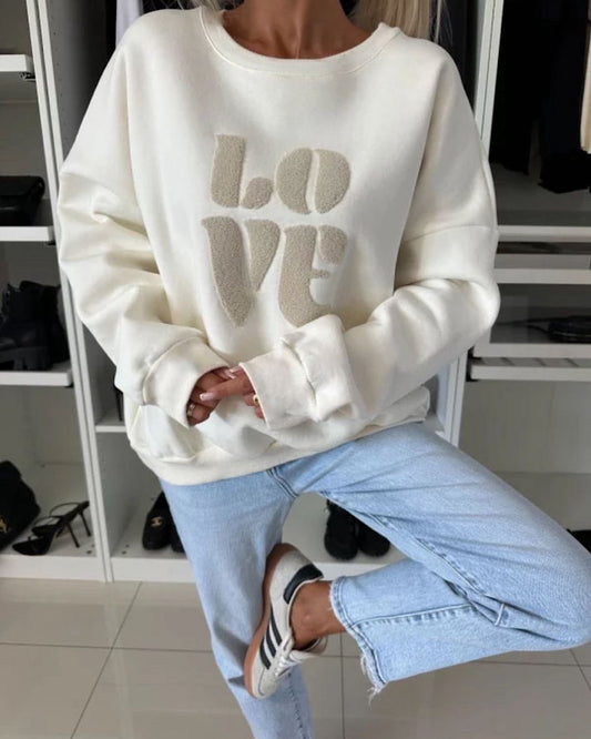 Oversized Love Sweatshirt